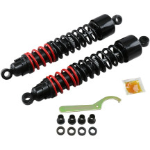 Stiletto Shocks — 381 mm (15"), rear-mounted