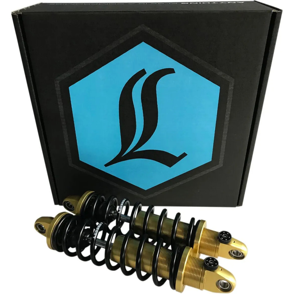 Legend REVO-A Coil Suspension For Dyna Models — 13", rear, black anodized