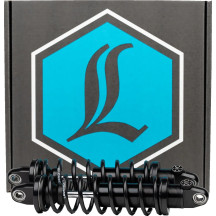 Legend REVO-A Suspensión de muelle para Dyna Models — 12", de servicio pesado, negro anodizado