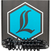 REVO-A Suspensión de muelle ajustable FL — 12" longitud extendida, negro anodizado, estándar