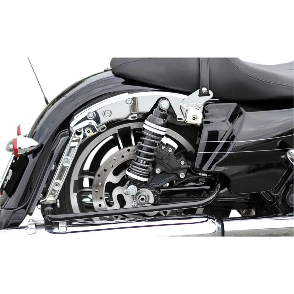 944 Ultra Touring/Low Shocks — 12.50" extended, rear, black, gray