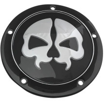 Split Skull Derby Cover — Black, 5-hole