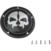 Split Skull Derby Cover — Black, 5-hole