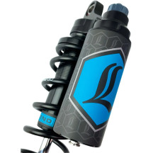 Suspensión de muelle Legend REVO ARC Piggyback para XL Models — 14", trasera, negro