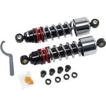 Slammer Plus Shocks — 10.5" extended length, Chrome