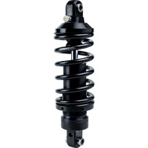 REVO-A Suspensión de muelle ajustable para M-Eight Softail — 13.50" longitud extendida, Servicio pesado, Negro anodizado