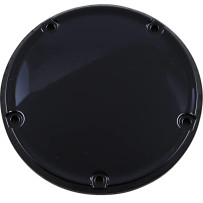 Tapa de derby — Para modelos equipados con tapa primaria de perfil estrecho, negro brillo