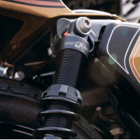 494 Sport Series Shocks — 356 mm (14 in) extended length, bearing type, Black