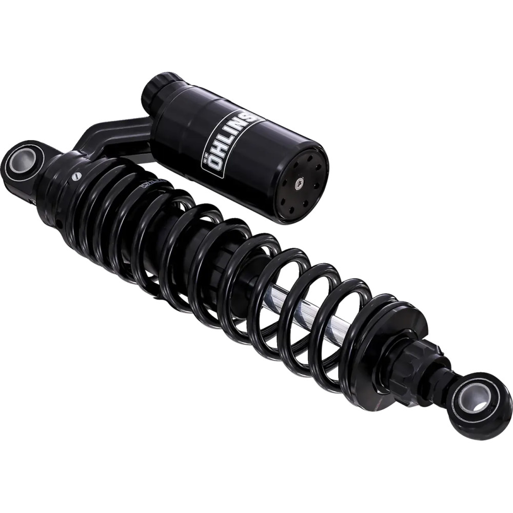 Amortiguadores gemelos STX36P — pistón 36 mm, montaje trasero, par, negro