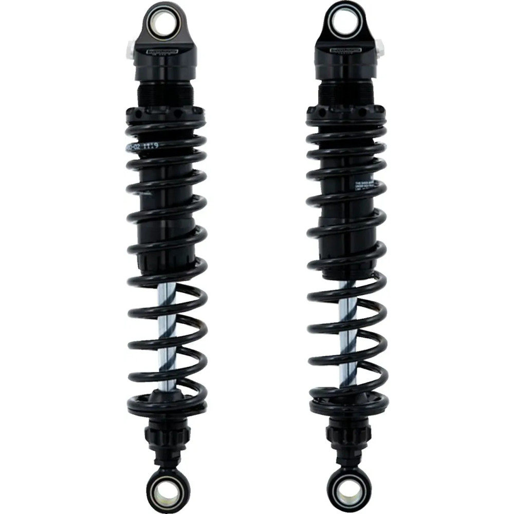 Twin Shocks STX36 Blackline — 36 mm piston, adjustable length 0.393 in, rear, pair, Black