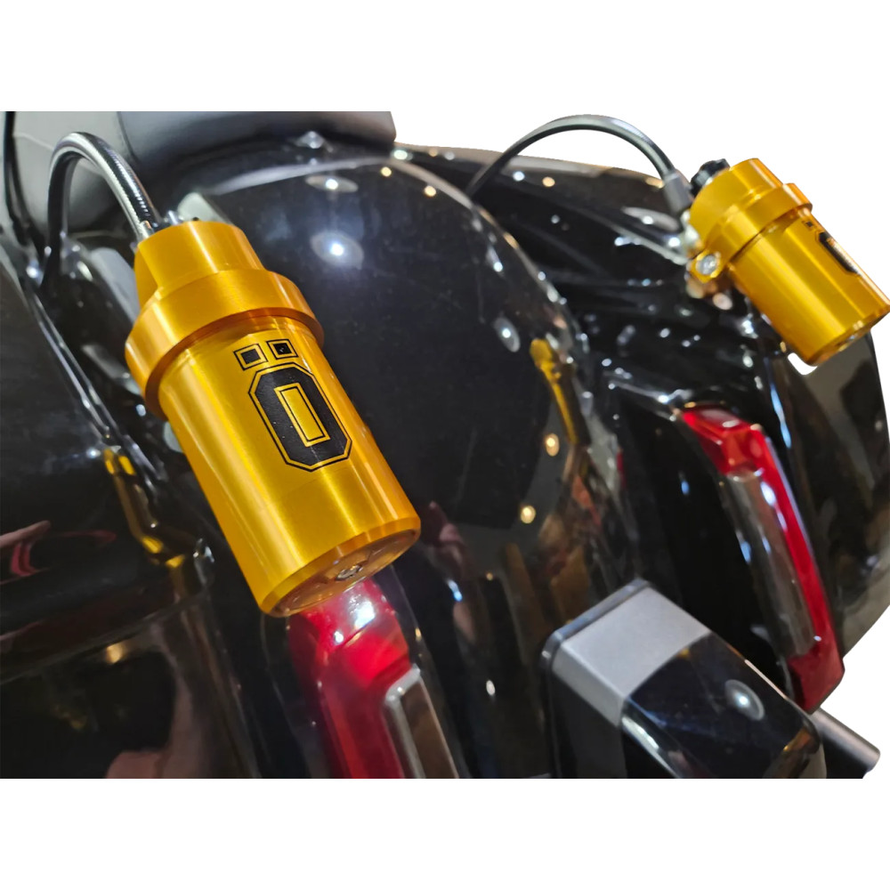 Shock Absorber STX36 Blackline — 310.5 mm extended length, 26 N/m spring rate, Black