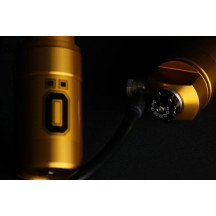 Shock Absorber STX36 Blackline — 36 mm piston, 26 N/m spring, rear, length adj. 0.393"