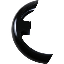 Tire Hugger Front Fender for Dresser — Fits 21" wheel, E-coated black