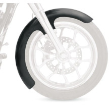 Tire Hugger Front Fender for Dresser — 21", Front, Black, 45"