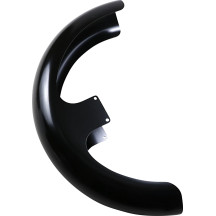 Tire Hugger Front Fender for Dresser — 21", Front, Black, 45"