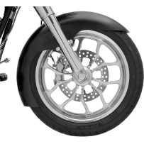 Tire Hugger Front Fender for Dresser — 21", 6-1/4" wide, Black