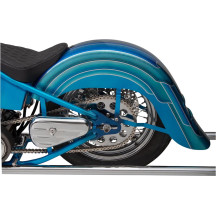 Builders Series 4" Stretched Rear Fender — 18 cm (7-1/8") width, rear mount, unfinished
