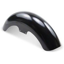 Hugger Series Front Fender — Fits 16" , 17" , 18" , 19" wheels, Black, 30-1/2" contour