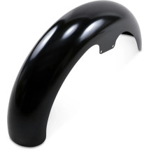 Hugger Series Front Fender — Fits 16", 17", 18", 19" wheels, Black