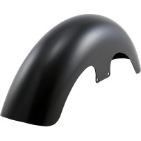 Hugger Series Front Fender — 5-7/8" width, 21" wheel, Black