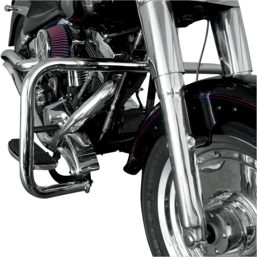 Big Buffalo Engine Guard — 38.1 mm (1-1/2"), Front mount, Chrome