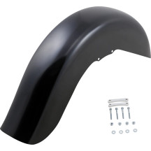 Benchmark Front Fender for Dresser — 6-1/2" fender width, fits 16", 17", 18", 19", Black