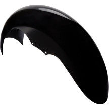 Tire Hugger Front Fender for Dresser — 16", 17", 18", 19", Black E-Coating