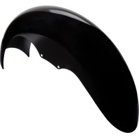 Tire Hugger Front Fender for Dresser — 16", 17", 18", 19", Black E-Coating