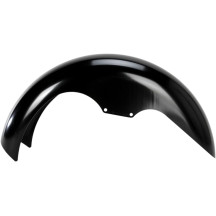 Tire Hugger Front Fender for Dresser — 16", 17", 18", 19", Black E-Coating