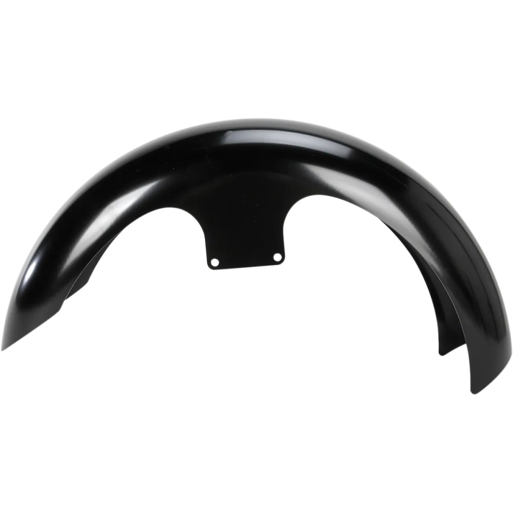 Tire Hugger Front Fender for Dresser — fits 16", 17", 18", 19" wheels, black E-coating, steel