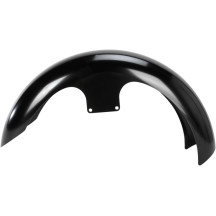 Tire Hugger Front Fender for Dresser — 5-7/8" fender width, 21" wheel, Black