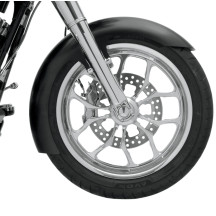 Tire Hugger Front Fender for Dresser — 5-7/8" fender width, 21" wheel, Black