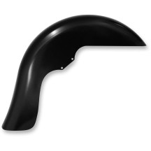WFB™ Benchmark Front Fender — 6-1/2" width, 23" wheel, E-Coating finish, Black, raked frame