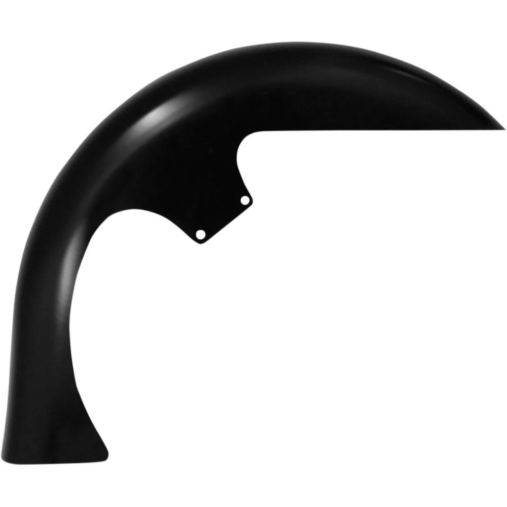 Tire Hugger Series Front Fenders for Dressers — 6.5" width, 26" wheel fit, Black