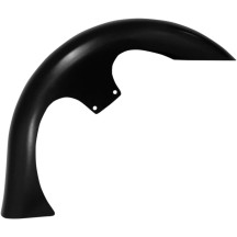 Tire Hugger Series Front Fenders for Dressers — 6.5" width, 26" wheel, Black
