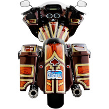 The One Rear Fender — 8.625" wide, Black