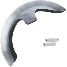 Thicky Front Fender — 21" wheel, 110/90-B19, natural finish