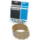 Clutch Friction Plate Set — For '99-'17 Twin Cam models without slipper/assist clutch, Set of 9