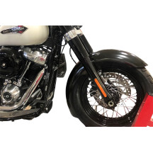 Hugger Series Front Fender — 19" wheel, Black, 39-1/2" contour