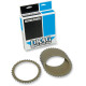 Clutch Friction Plate Set — Aramid fiber, Set of 8