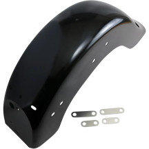 Benchmark Rear Fender — 4" stretch, 45-1/4" contour, 7-1/8" inside mount, Black