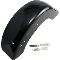 Benchmark Rear Fender — 4" stretch, 45-1/4" contour, 7-1/8" inside mount, Black