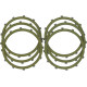 Clutch Friction Plate Set — Set of 6, 1131-0421