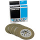 Clutch Friction Plate Set — Aramid fiber, Set of 5