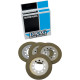 Clutch Friction Plate Set — Aramid fiber, set of 4