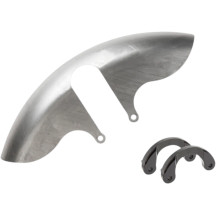 Pro Short Fat Front Fender — 18" wheel, 8" width, 21" contour, Unfinished