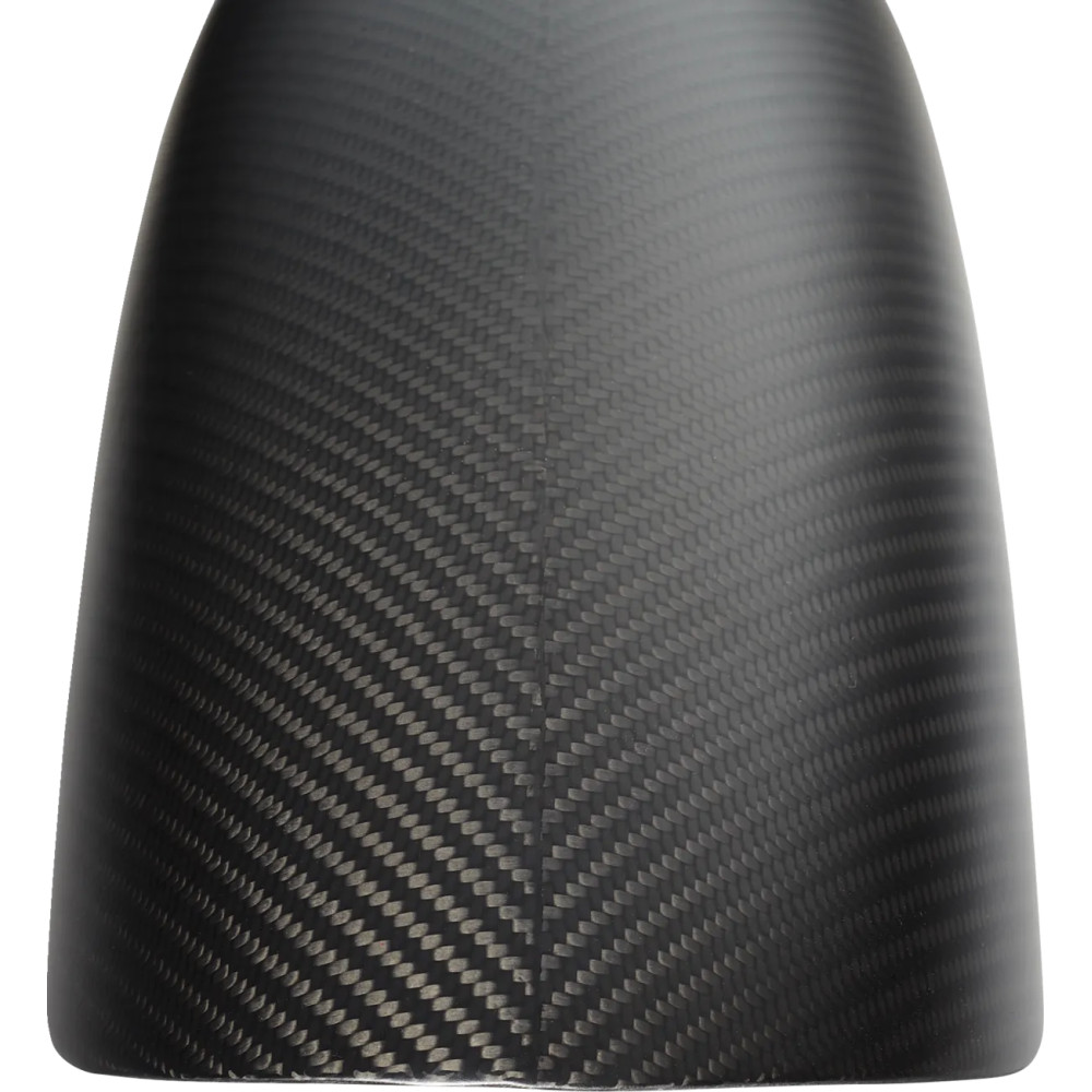 Carbon Shorty Front Fender — 19", Black, Matte