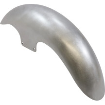 Real Steel Cafe Front Fender — Fits 19" front wheel, Unfinished