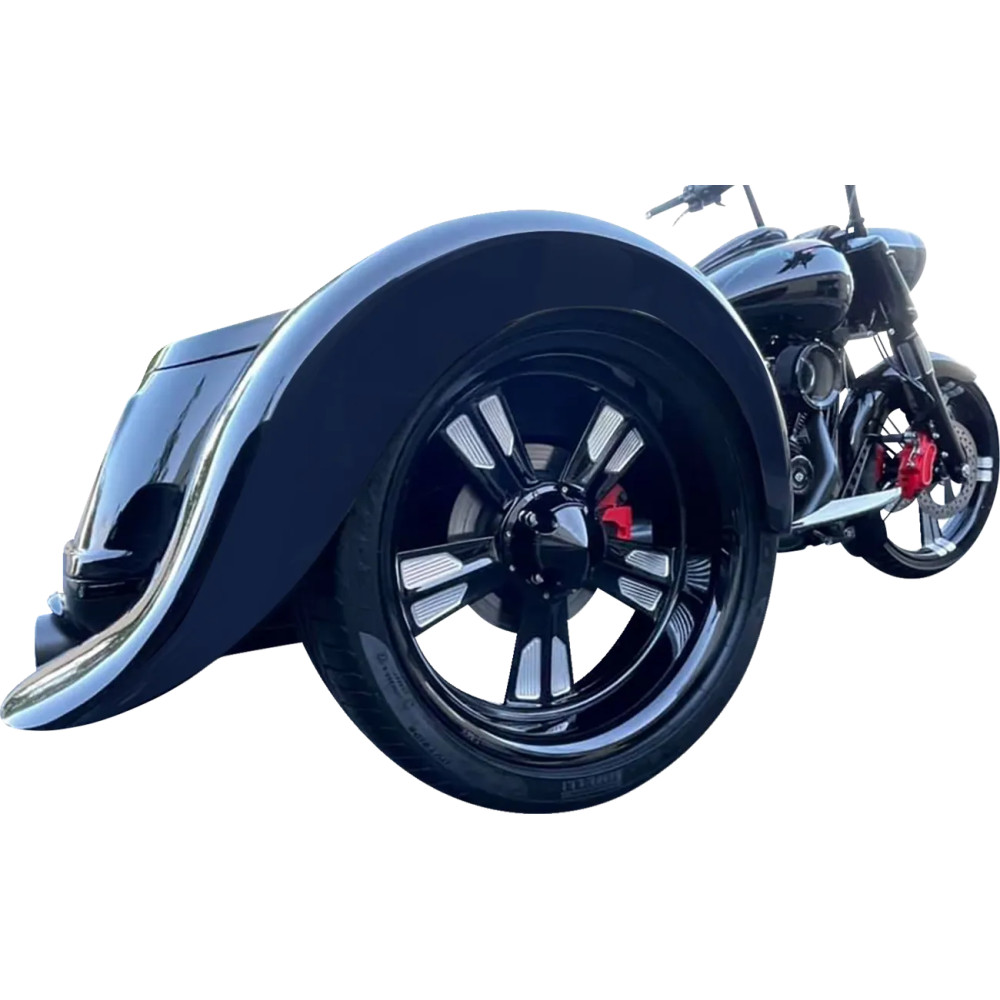 Swoop Trike Fender — Left, Gray