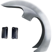 OEM Fender For M8 Softail® — Front, Natural finish